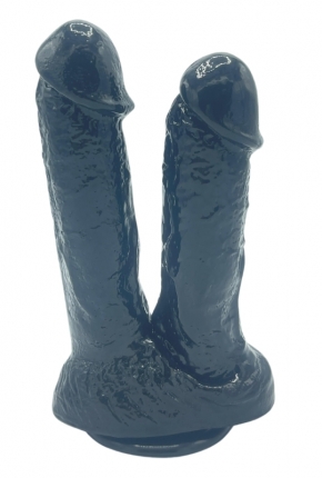 Noctis 21cm Siyah iftli Dildo No:61